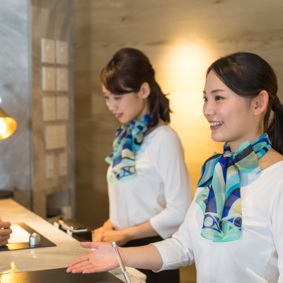 宿泊施設フロント補助業務ナイトフロント業務